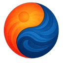 Ember Marine Ltd emblem — an orange sun fused with deep blue waves